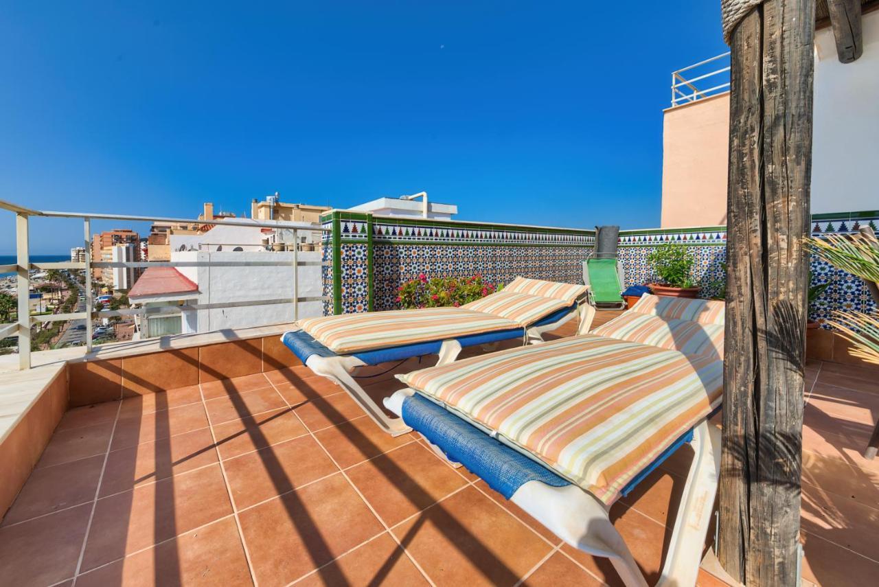 Holidays2Fuengirola Duplex With Stunning Sea View, Terraces,1St Line Beside Port Экстерьер фото